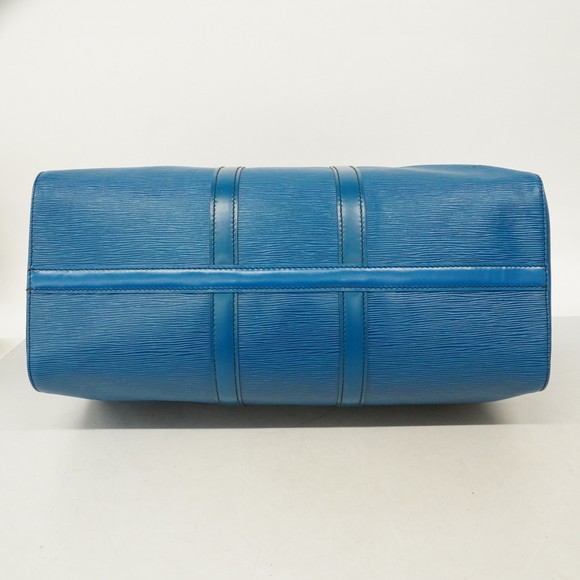 Louis Vuitton Keepall Toledo Boston Bag Blue Epi - Picture 3 of 9